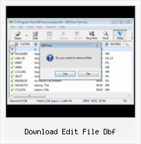Dbf Files Reader download edit file dbf