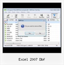 Convertisseur Excel Dbf excel 2007 dbf