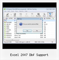 Import Dbf File To Access excel 2007 dbf support