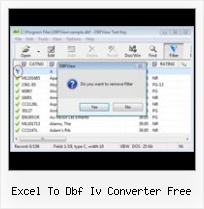 Dbf Editor Filestube excel to dbf iv converter free
