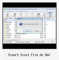 Open Dbf Files In Xp export excel file as dbf