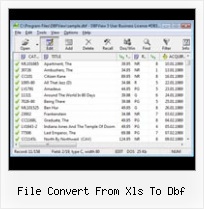 Convert Dbf File Mac file convert from xls to dbf