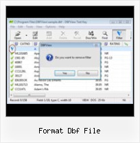 Dbfview Trial format dbf file