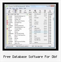 Dbf Viewer Editor Free free database software for dbf