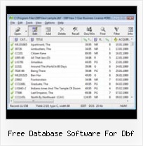 Work With Dbf In Iseries free database software for dbf
