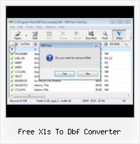 Xls Convertir Dbf free xls to dbf converter