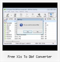 Csv To Dbf Import free xls to dbf converter