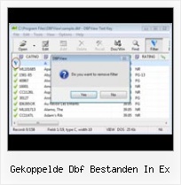 Convert Dbf To Txt gekoppelde dbf bestanden in ex