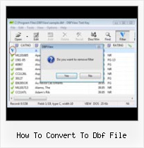 Download Edit File Dbf how to convert to dbf file