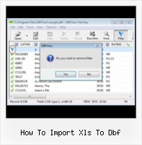 Excel File To Dbf File how to import xls to dbf