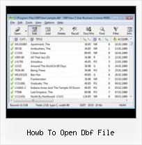 Convert Wkq howb to open dbf file