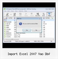 Csv Import Dbf import excel 2007 vao dbf