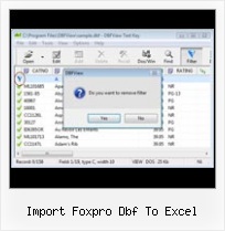 Create A Dbf File From Excel import foxpro dbf to excel