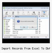 Buka File Dbf Pake Apa import records from excel to dbf