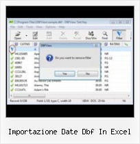 Read Of Dbf File importazione date dbf in excel