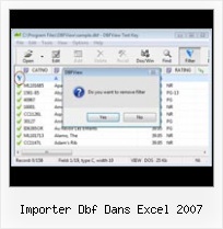 Mengubah Excel Ke Dbf importer dbf dans excel 2007