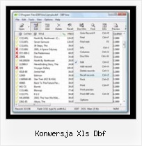 Dbfview Exe konwersja xls dbf