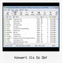 Openning Dbf In Openoffice konwert xls do dbf