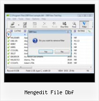 Dbf Export To Dbf mengedit file dbf