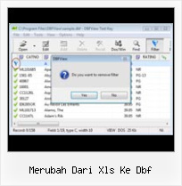 Export Csv Di Dbf merubah dari xls ke dbf