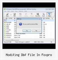 How Can Open Dbf Files modifing dbf file in foxpro