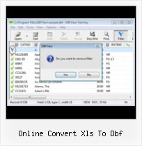 Dbf Online Converter online convert xls to dbf