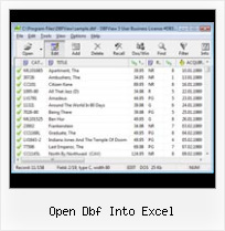 Import File Dbt In Excel open dbf into excel