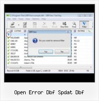 Dbfpy open error dbf spdat dbf