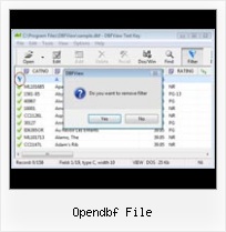 File Convert From Xls To Dbf opendbf file