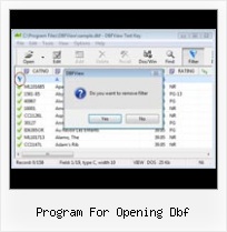 Export Xls In Dbf program for opening dbf