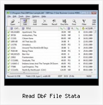 Excel A Dbf read dbf file stata
