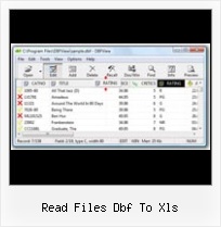 Dbf Export To Excel read files dbf to xls