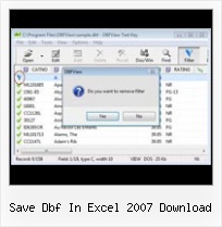 Conversione Da Xls A Dbf save dbf in excel 2007 download