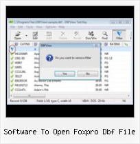 Download Dbfview Full software to open foxpro dbf file