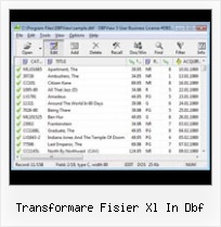Convert File Dbf To Excel transformare fisier xl in dbf