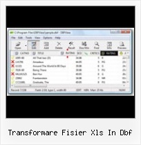 Print View Of Dbf File transformare fisier xls in dbf