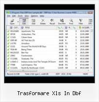 Dbf Open Office trasformare xls in dbf