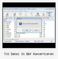 Opening Dbf Files In Excel 2007 txt datei in dbf konvertieren