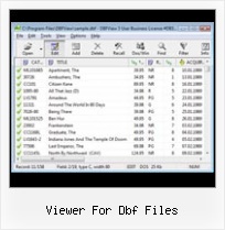 Dbf 2excel viewer for dbf files