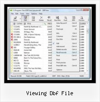 Dbf To Text Converting viewing dbf file