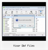 Foxpro Editor visor dbf files