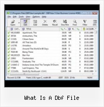 Convert Foxpro Dbf To Xls what is a dbf file