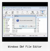 Export Excel 2007 Dbf windows dbf file editor