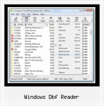 Xls Konvertalas Dbf windows dbf reader