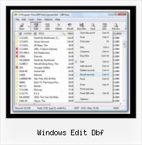 Dbftoexcel windows edit dbf