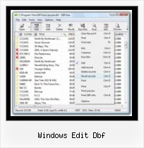 Application To Open Dbf File windows edit dbf