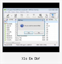 Exporting Dbf Files To Excel xls em dbf