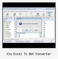 Csv To Dbf xls excel to dbf converter