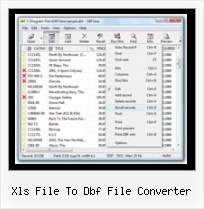 Dbf Viever xls file to dbf file converter