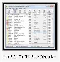 Xls To Dbf Files xls file to dbf file converter
